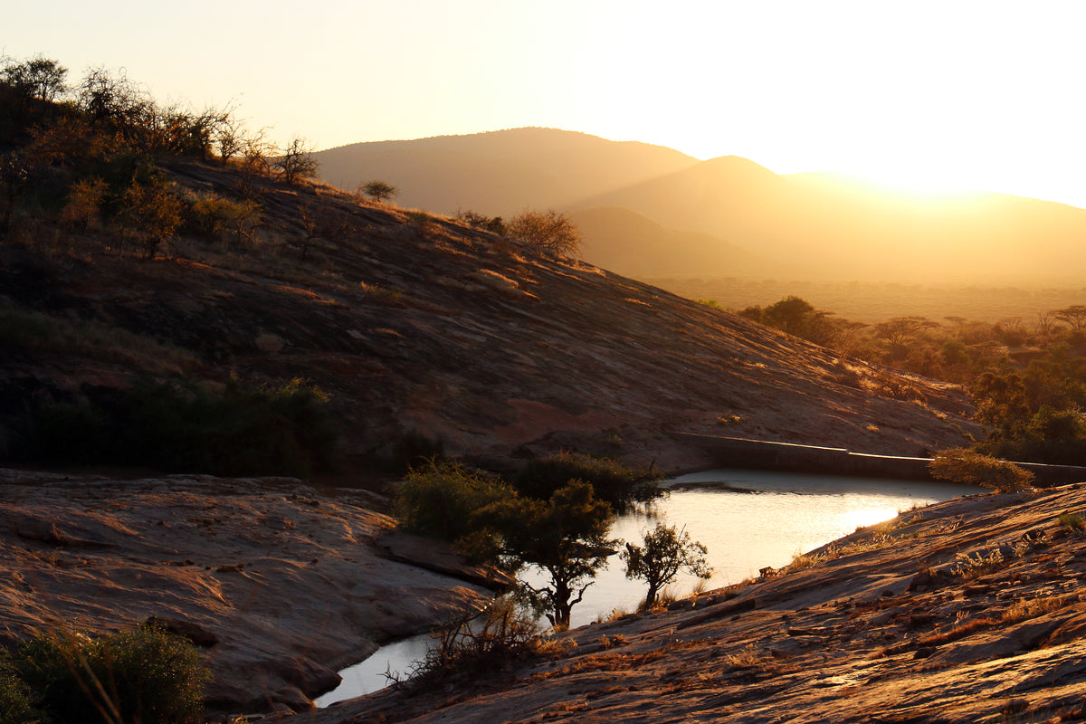 Sunset Over The Reservoir